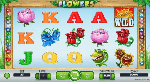 Flowers slot game