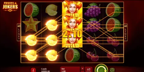 Fruits & Jokers slot free spins