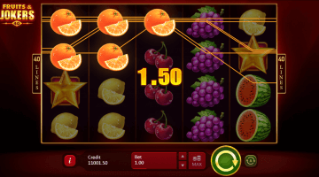 Fruits & Jokers slot game