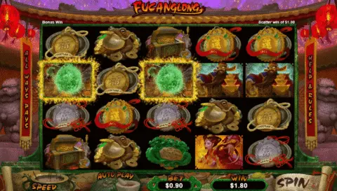 Fucanglong slot free spins
