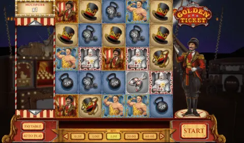 Golden Ticket slot free spins