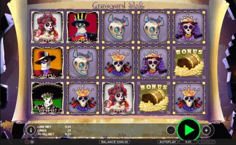 Graveyard Shift slot game