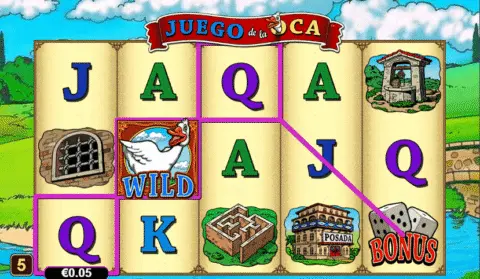 Juego De La Oca slot free spins