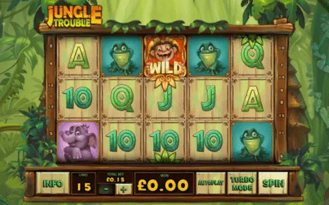 Jungle Trouble slot game