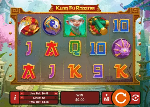 Kung Fu Rooster slot game