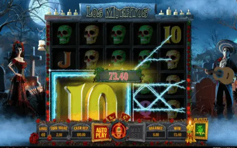 Los Muertos slot free spins