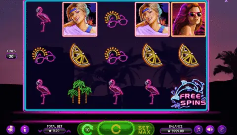Miami Nights slot free spins