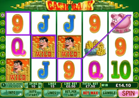 Mr. Cashback slot free spins