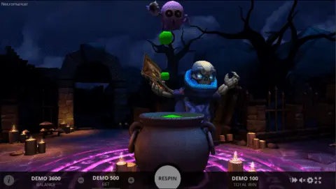 Necromancer slot free spins