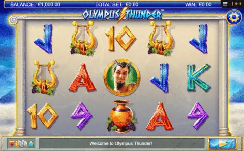 Olympus Thunder slot free spins