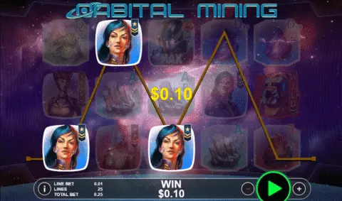 Orbital Mining slot free spins
