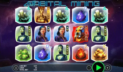 Orbital Mining slot game