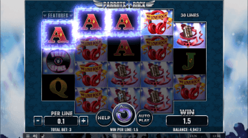 Parrots Rock slot game