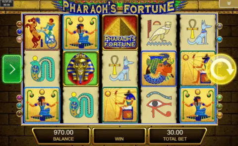 Pharaoh Fortune slot game