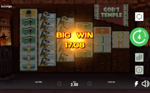 Play Gods Temple slot