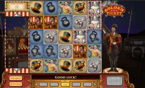 Play Golden Ticket slot