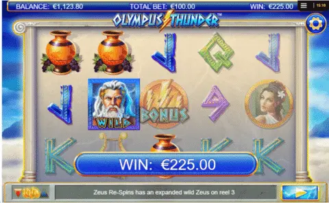 Play Olympus Thunder slot