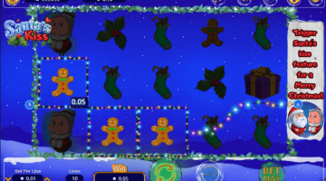 Santas Kiss slot free spins