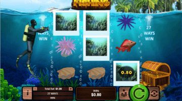 Scuba Fishing slot free spins