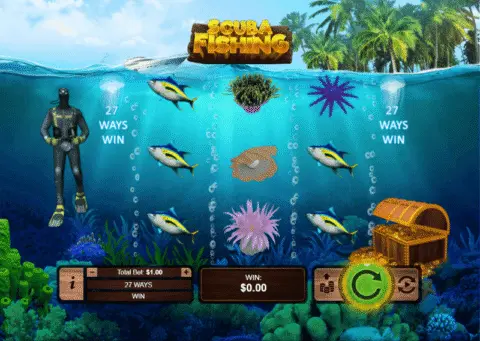 Scuba Fishing slot game