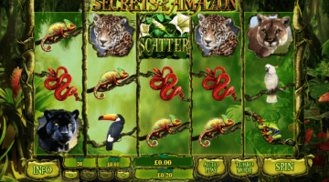 Secrets of the Amazon slot game