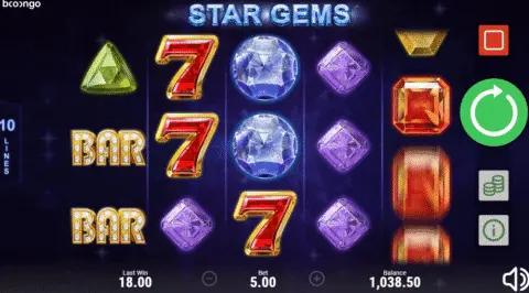 Star Gems slot free spins