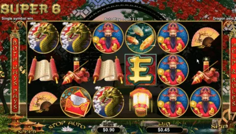 Super 6 slot free spins