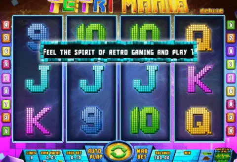 Tetri Mania Deluxe slot free spins