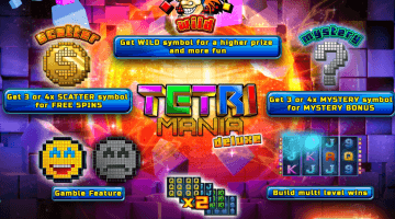 Tetri Mania Deluxe slot game