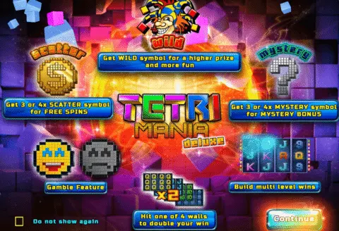 Tetri Mania Deluxe slot game