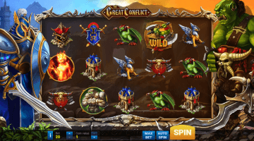 The Great Conflict slot game