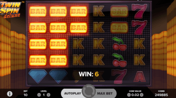 Twin Spin Deluxe slot free spins