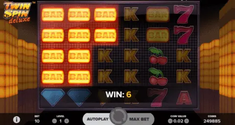 Twin Spin Deluxe slot free spins