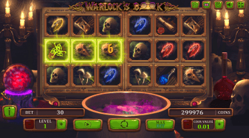 Warlocks Book slot free spins