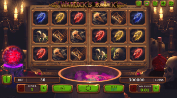 Warlocks Book slot game