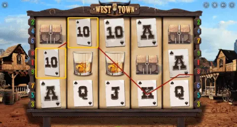 West Town slot free spins
