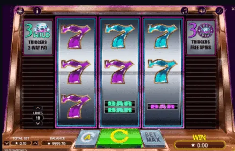 Wild Diamond 7x slot free spins