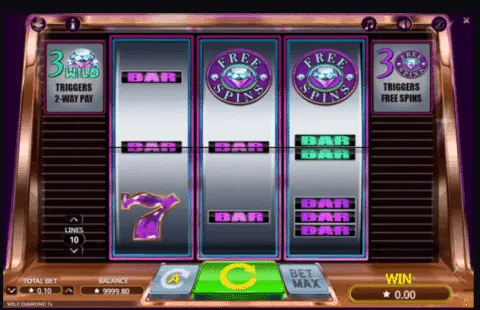 Wild Diamond 7x slot game