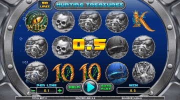 hunting treasures slot free spins