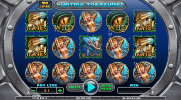 hunting treasures slot game