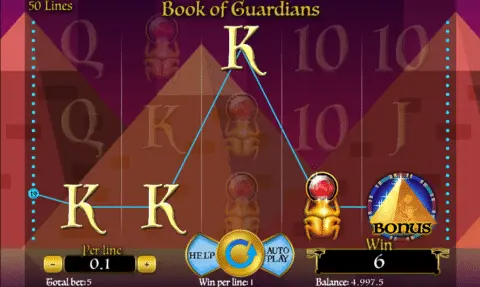 play Book of Guardians slot