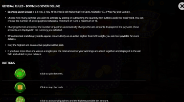 play Booming Seven Deluxe slot