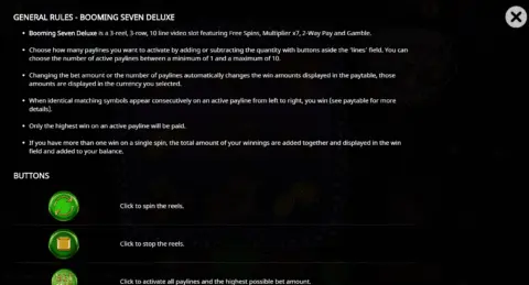 play Booming Seven Deluxe slot