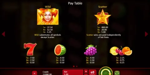 play Fruits & Jokers slot