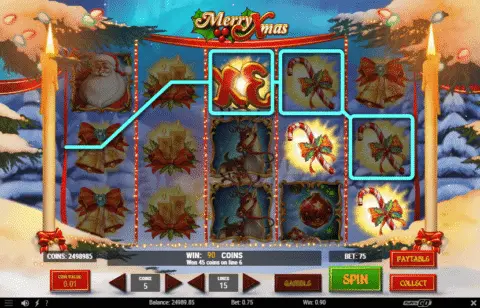play Merry Xmas slot