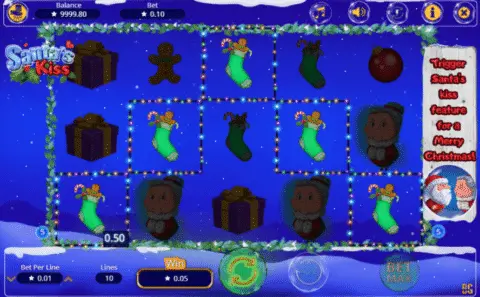 play Santas Kiss slot