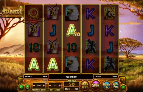 play Stampede slot