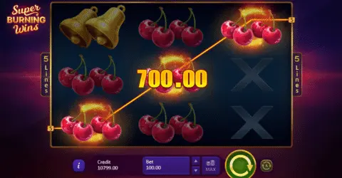 play Super Burning Wins slot