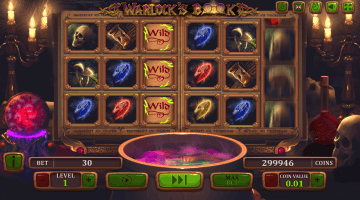 play Warlocks Book slot