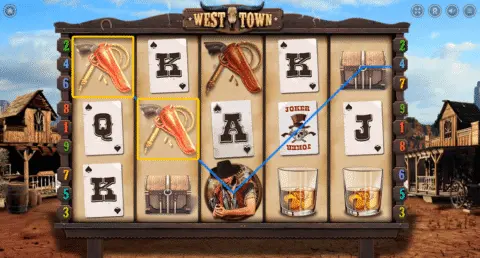 play West Town slot